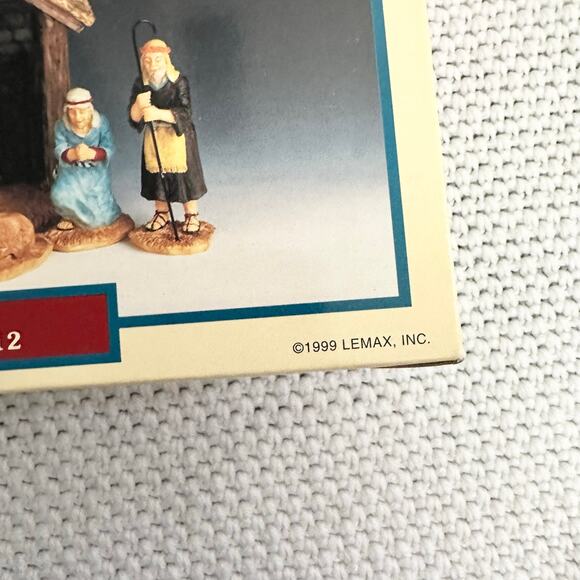 Lemax Village Collection 1999 Poly Resin Nativity Scene Set of 12 Pieces Total - Picture 3 of 7